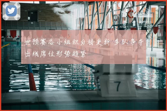 世预赛各小组积分榜更新 多队争夺出线席位形势趋紧