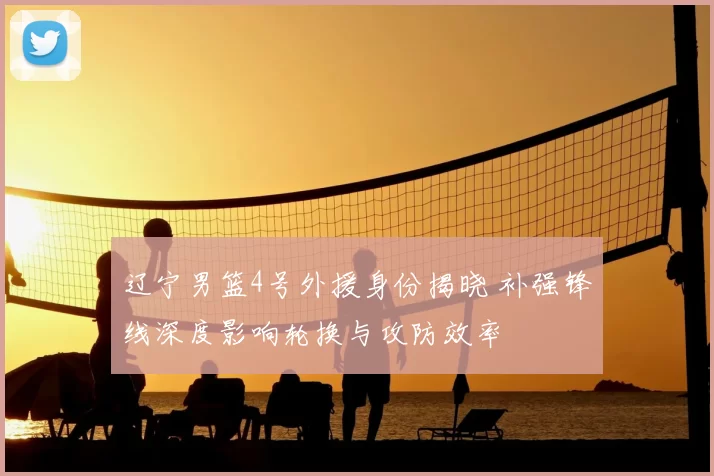 辽宁男篮4号外援身份揭晓 补强锋线深度影响轮换与攻防效率